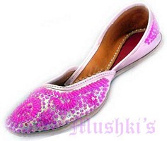 Beaded Slippers - click here for large view